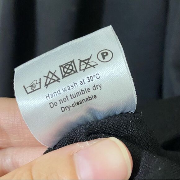 Madderson London Maternity Coco Black Size Small V Neck - Picture 4 of 9